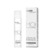 M.O.I. Skincare - Silver Crema per le mani con polvere d'argento