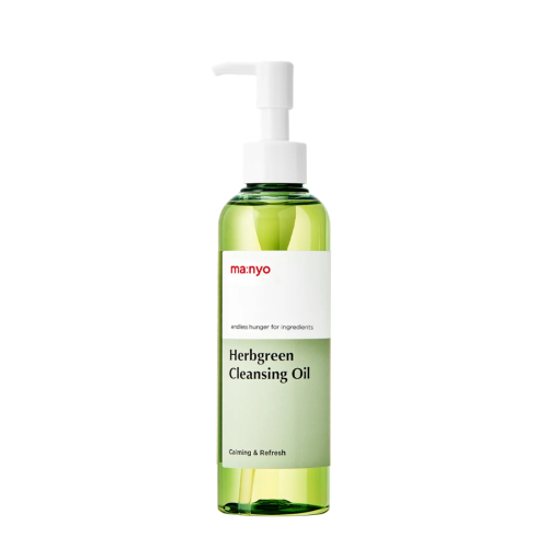 ma:nyo - *Herbgreen* - Olio detergente lenitivo per il viso