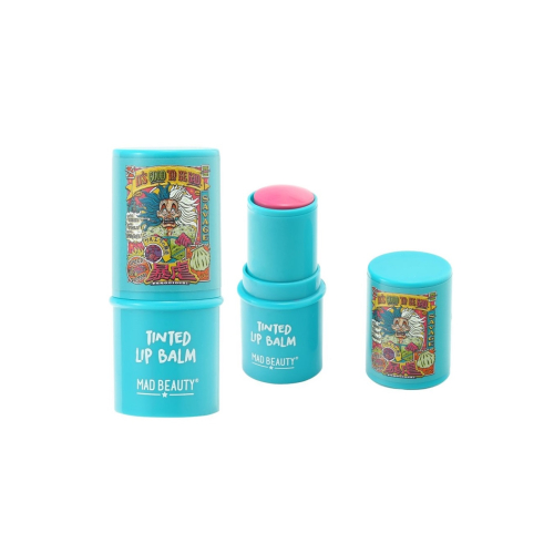 Mad Beauty - Balsamo per labbra colorato Disney Villains - Cruella: Raspberry Fragrance