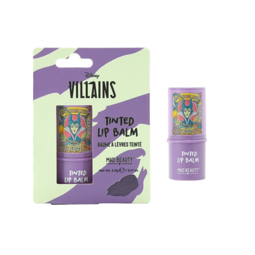Mad Beauty - Balsamo labbra colorato Disney Villains - Malefica: Blackcurrant Fragrance