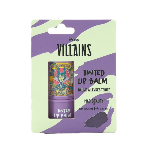 Mad Beauty - Balsamo labbra colorato Disney Villains - Malefica: Blackcurrant Fragrance