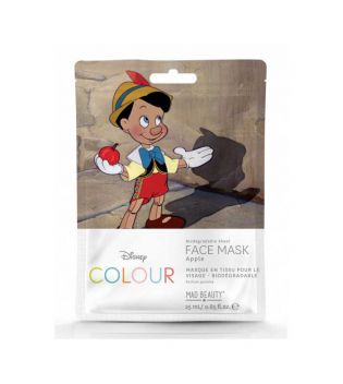 Mad Beauty - *Disney Colour* - Maschera per il viso di Pinocchio - Mela
