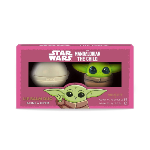 Mad Beauty - *Star Wars* - Duo di balsami per le labbra - Baby Yoda