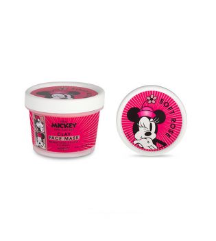 Mad Beauty - *Mickey and friends* - Maschera viso all'argilla antiossidante Minnie - Rosa tenue