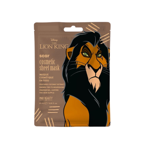 Mad Beauty - *The Lion King* - Scar Maschera viso con estratto di cocco