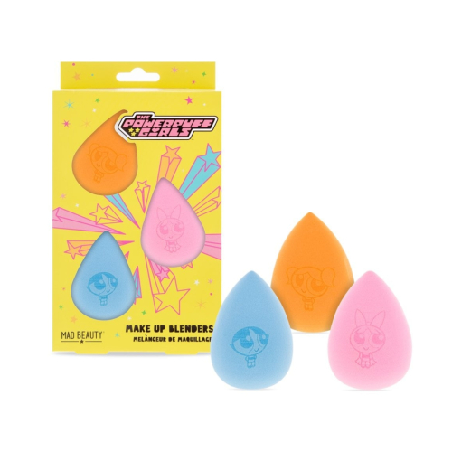 Mad Beauty - *The Powerpuff Girls* - Trio di spugnette per il trucco