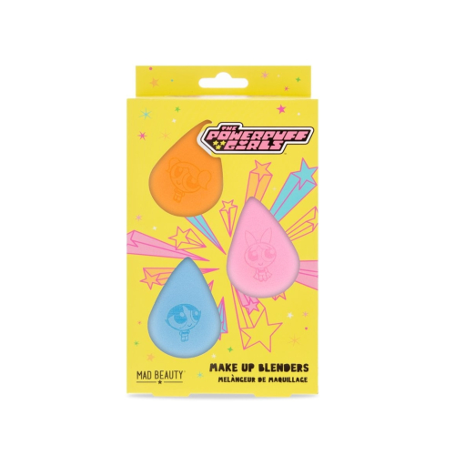 Mad Beauty - *The Powerpuff Girls* - Trio di spugnette per il trucco