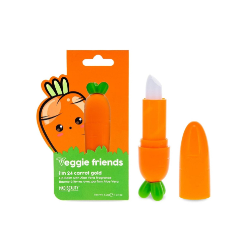 Mad Beauty - *Veggie Friends* - Balsamo per le labbra Carrot