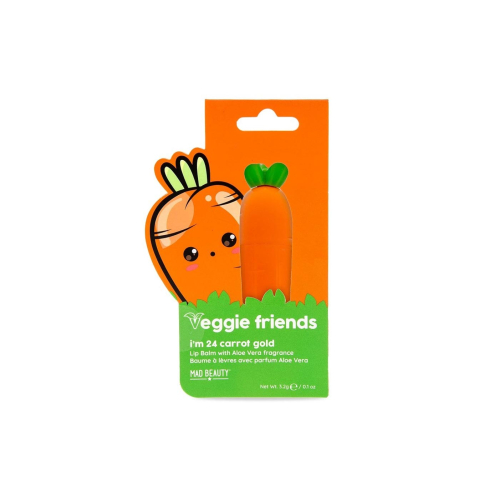 Mad Beauty - *Veggie Friends* - Balsamo per le labbra Carrot