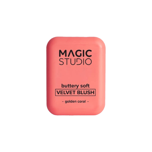 Magic Studio - Fard in polvere Velvet Blush - Golden Coral