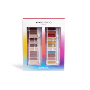 Magic Studio - *Colorful* - Set di palette di ombretti Matte vs Metal Look