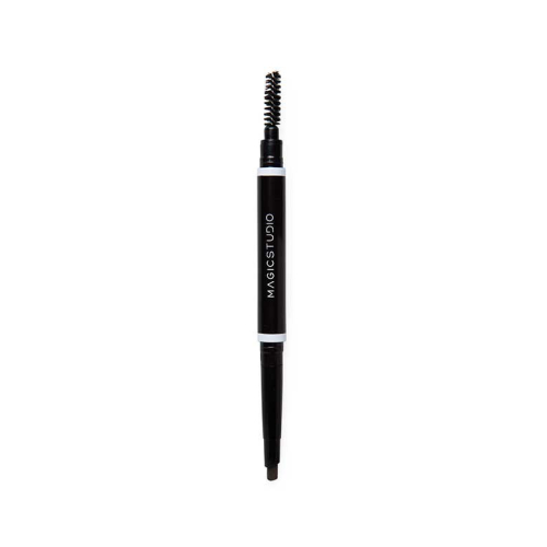 Magic Studio - Matita per sopracciglia automatica Double Eyebrow - Dark brown