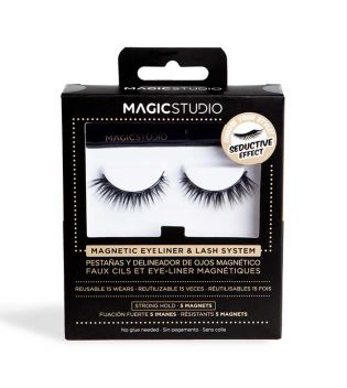 Magic Studio - Ciglia finte magnetiche + eyeliner - Seductive effect
