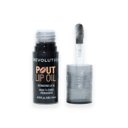 Makeup Revolution - Olio per labbra Pout Lip - Midnight Black