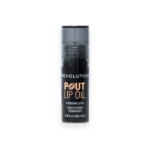 Makeup Revolution - Olio per labbra Pout Lip - Midnight Black
