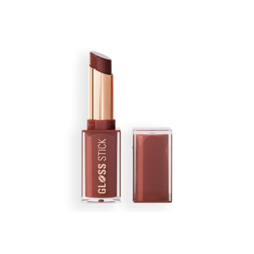 Makeup Revolution - Rossetto Pout Lip Gloss Stick - Shimmer Toasted Caramel