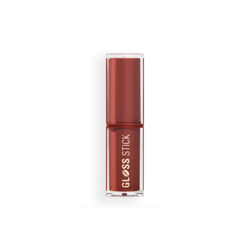 Makeup Revolution - Rossetto Pout Lip Gloss Stick - Shimmer Toasted Caramel