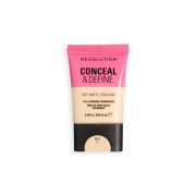 Makeup Revolution - Fondotinta Conceal & Define Soft Matte - F0.2N