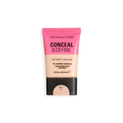 Makeup Revolution - Fondotinta Conceal & Define Soft Matte - F0.3W