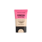 Makeup Revolution - Fondotinta Conceal & Define Soft Matte - F1N