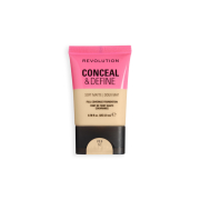 Makeup Revolution - Fondotinta Conceal & Define Soft Matte - F2.5NC