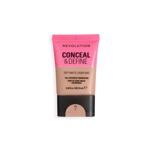 Makeup Revolution - Fondotinta Conceal & Define Soft Matte - F4C