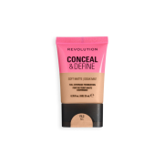 Makeup Revolution - Fondotinta Conceal & Define Soft Matte - F6.2NC