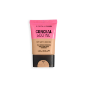 Makeup Revolution - Fondotinta Conceal & Define Soft Matte - F6.5N