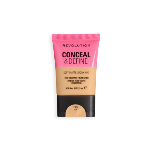 Makeup Revolution - Fondotinta Conceal & Define Soft Matte - F8.5NW