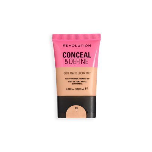 Makeup Revolution - Fondotinta Conceal & Define Soft Matte - F8C