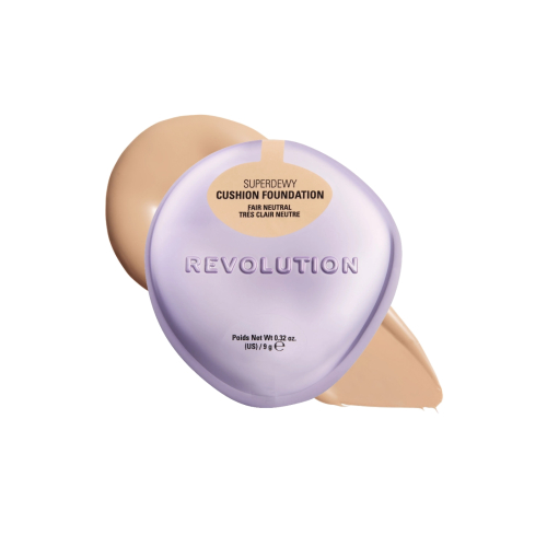Makeup Revolution - Fondotinta cushion Superdewy - Fair Neutral