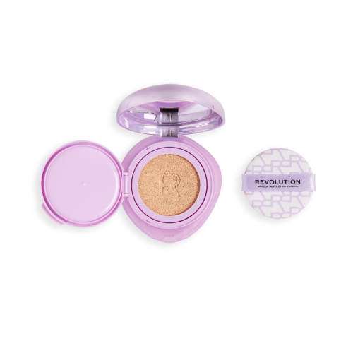 Makeup Revolution - Fondotinta cushion Superdewy - Fair Neutral Warm
