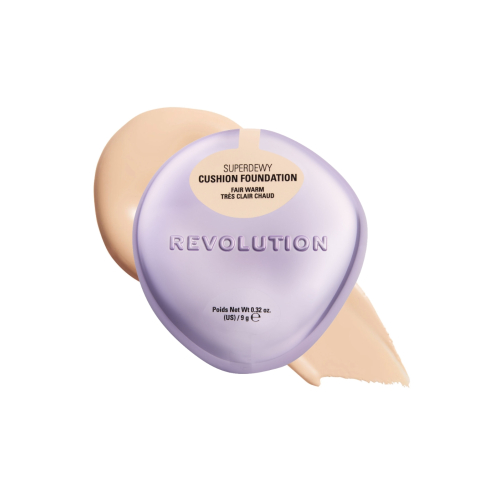Makeup Revolution - Fondotinta cushion Superdewy - Fair Warm