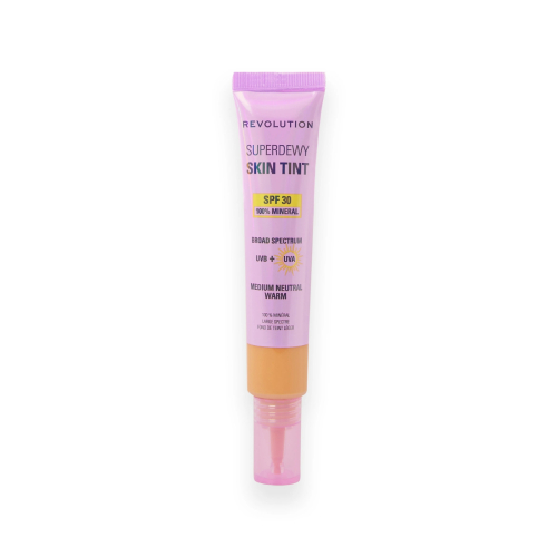 Makeup Revolution - Fondotinta Superdewy Skin Tint SPF30 - Medium Neutral Warm