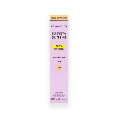 Makeup Revolution - Fondotinta Superdewy Skin Tint SPF30 - Medium Neutral Warm
