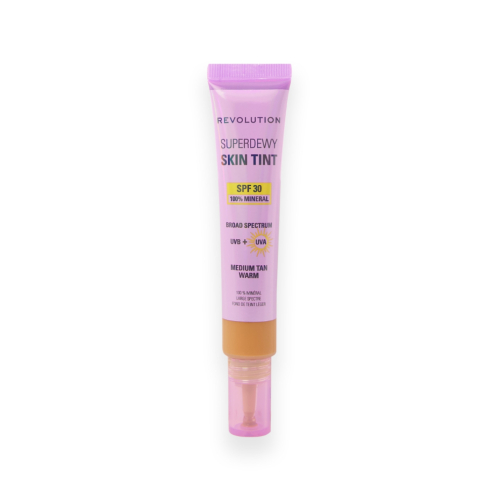 Makeup Revolution - Fondotinta Superdewy Skin Tint SPF30 - Medium Tan Warm