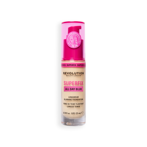 Makeup Revolution - Fondotinta Superfix 16H Blur - F0.2N