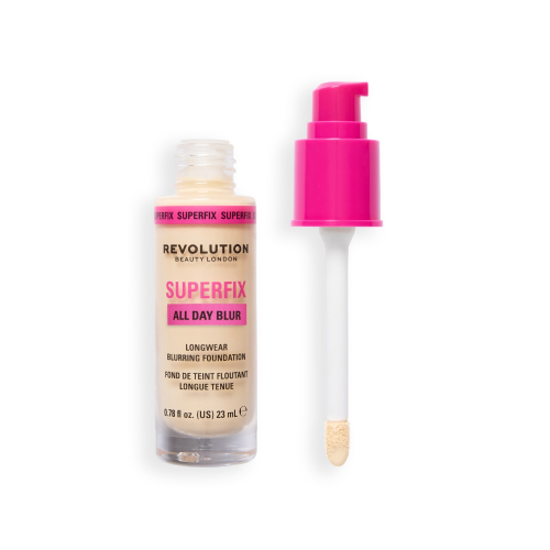 Makeup Revolution - Fondotinta Superfix 16H Blur - F0.2N