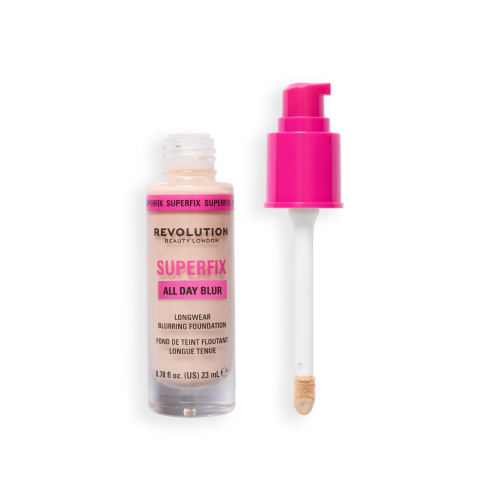 Makeup Revolution - Fondotinta Superfix 16H Blur - F0.5C