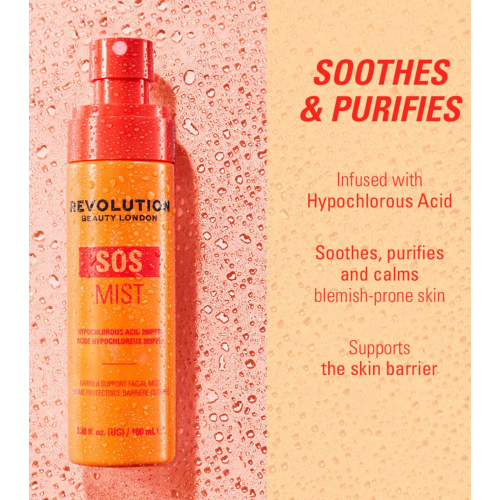 Makeup Revolution - Bruma facciale SOS Barrier