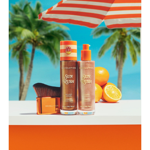 Makeup Revolution - *Club Riviera* - Illuminante per il corpo Sun Rush - Vanilla Pink