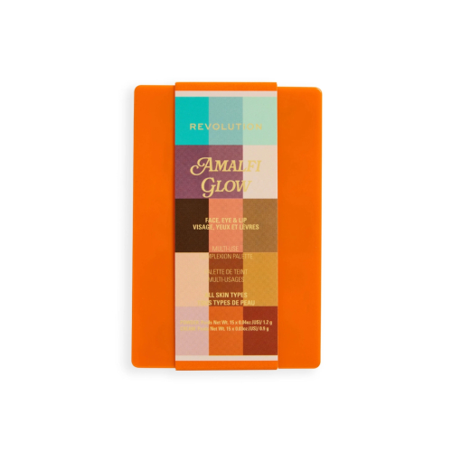 Makeup Revolution - *Club Riviera* - Palette multiuso per viso, occhi e labbra Amalfi Glow