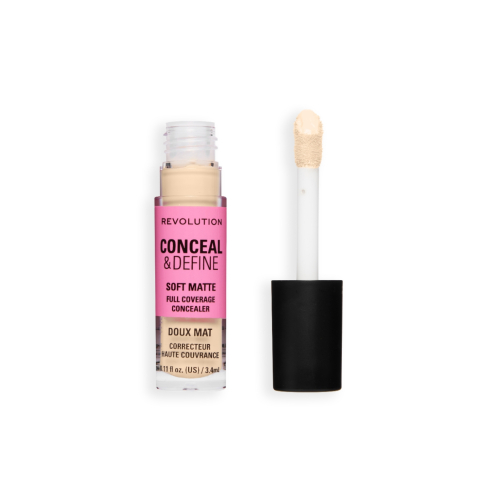 Makeup Revolution - Correttore Liquido Conceal & Define Soft Matte - C0.2N
