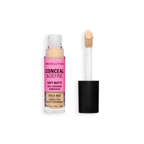 Makeup Revolution - Correttore Liquido Conceal & Define Soft Matte - C0.3W