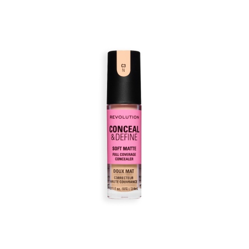 Makeup Revolution - Correttore Liquido Conceal & Define Soft Matte - C3N