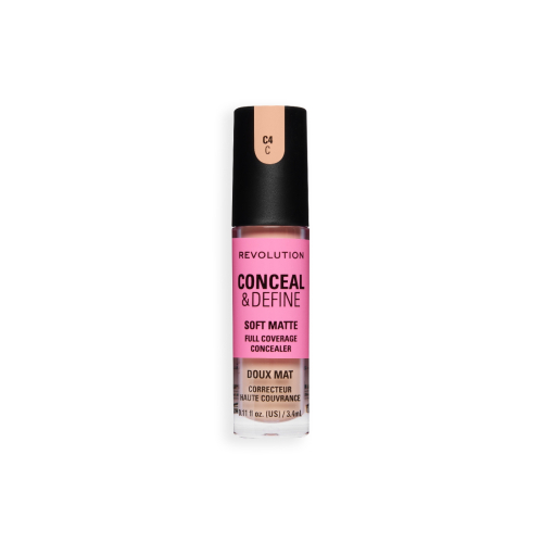 Makeup Revolution - Correttore Liquido Conceal & Define Soft Matte - C4C