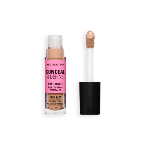 Makeup Revolution - Correttore Liquido Conceal & Define Soft Matte - C4C