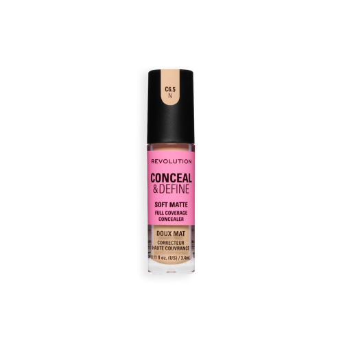Makeup Revolution - Correttore Liquido Conceal & Define Soft Matte - C6.5N