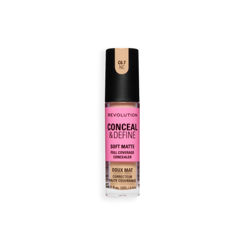 Makeup Revolution - Correttore Liquido Conceal & Define Soft Matte - C6.7N