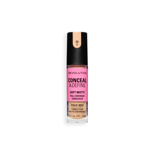 Makeup Revolution - Correttore Liquido Conceal & Define Soft Matte - C6N